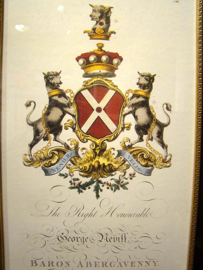 A fabulous pair of 18th century Armorial Engravings in Spectacular frames and matting — image 7